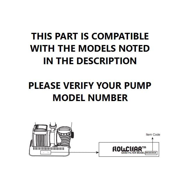 Replacement for Bestway Flowclear Part Number P6149 Valve to Tank O-Ring Seal Gasket for Filter Pump