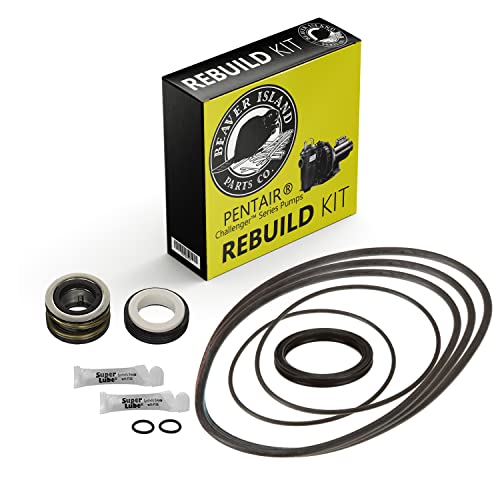 Replacement for Pentair & Sta-Rite Challenger All Models (Except 5HP), Pump O-Ring Seal Gasket Repair Rebuild Kit