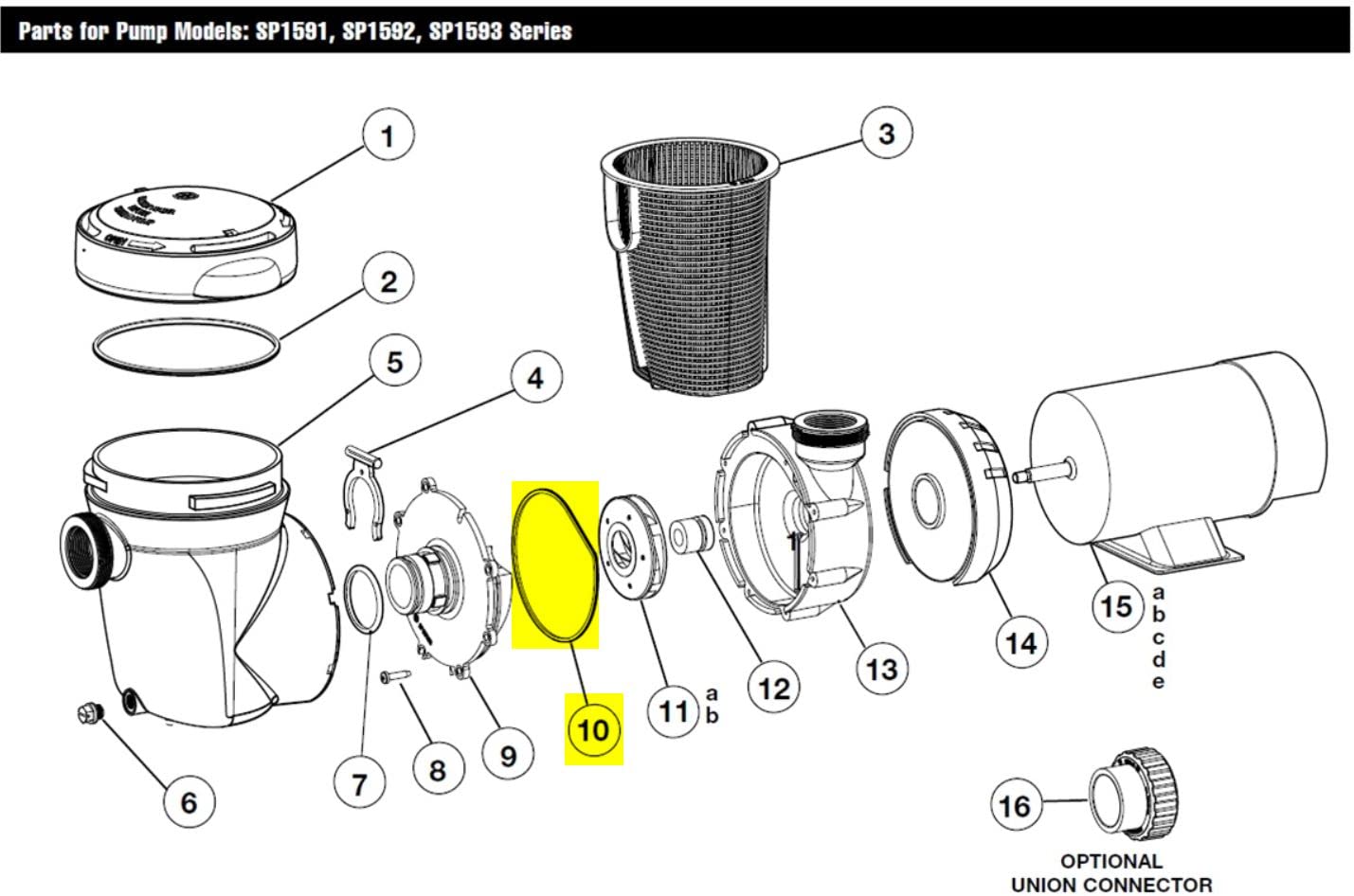 Replacement for Hayward SPX0710XZ5 Replacement O-Ring Power-Flo Matrix Pump Multiport Valve SP1591, SP1592 and SP1593 Hayward Pro, VL and S200 Series Sand Filter Valve