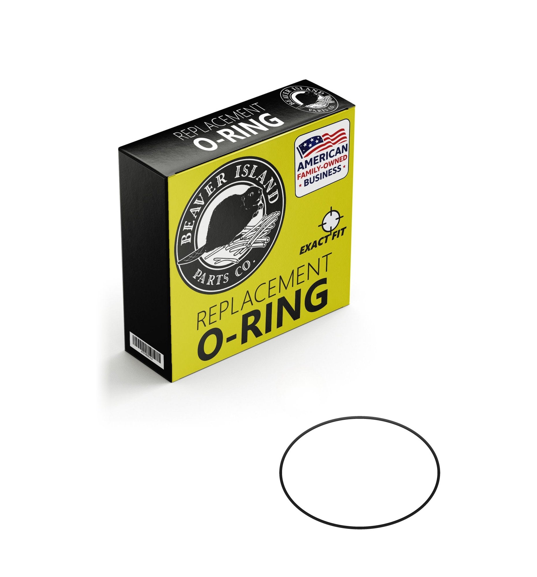 JIS S100 Buna-N Nitrile (70A) Metric O-Ring, 70A Durometer, 99.5mm ID x 2mm CS (3.917" x 0.079", 103.5mm OD) - Precision