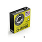 AS568-104 Buna-N Nitrile (70A) O-Ring, 70A Durometer, 1/8" ID x 3/32" CS (0.112" x 0.103" Actual, 0.318" OD) - Precision