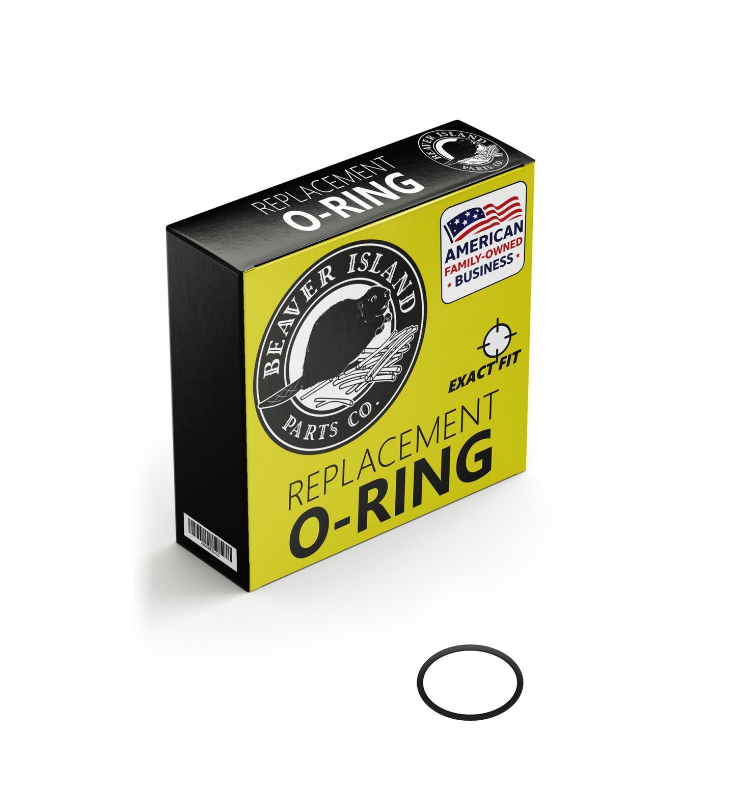 Beaver Island 10129 Fits Commercial Intertech (Parker) Hydraulic O-Ring - Buna-N Nitrile (70A) Direct-Fit Replacement Se