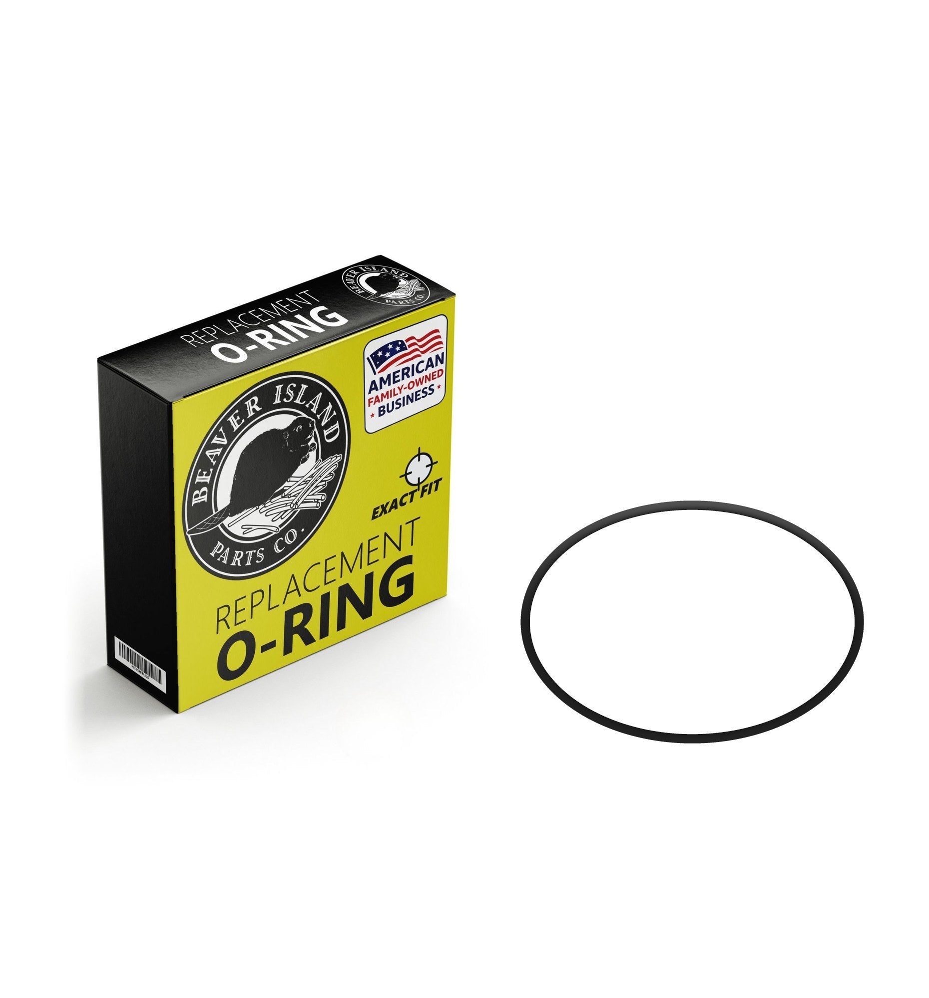 140X4MM Buna-N Nitrile (70A) Metric O-Ring, 70A Durometer - Precision-Molded Replacement Sealing Ring for Pumps, Valves 