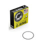 BS 4518 0895-30 FKM Fluorocarbon Metric O-Ring, 70A Durometer, 89.5mm ID x 3mm CS (3.524" x 0.118", 95.5mm OD) - Precisi