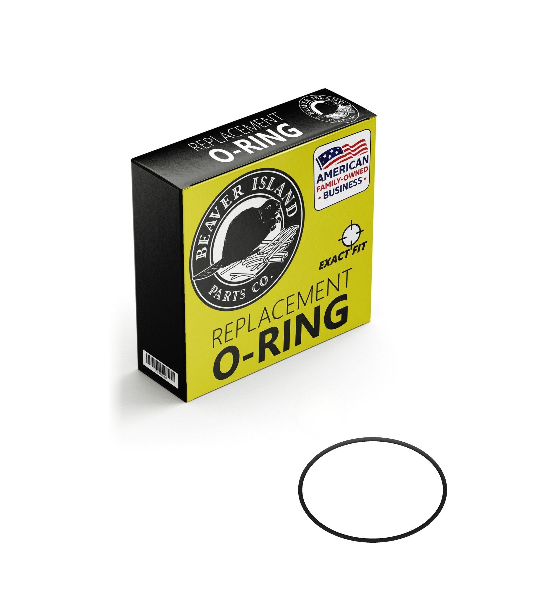 ISO 3601 B0900 FKM Fluorocarbon Metric O-Ring, 70A Durometer, 90mm ID x 2.65mm CS (3.543" x 0.104", 95.3mm OD) - Precisi
