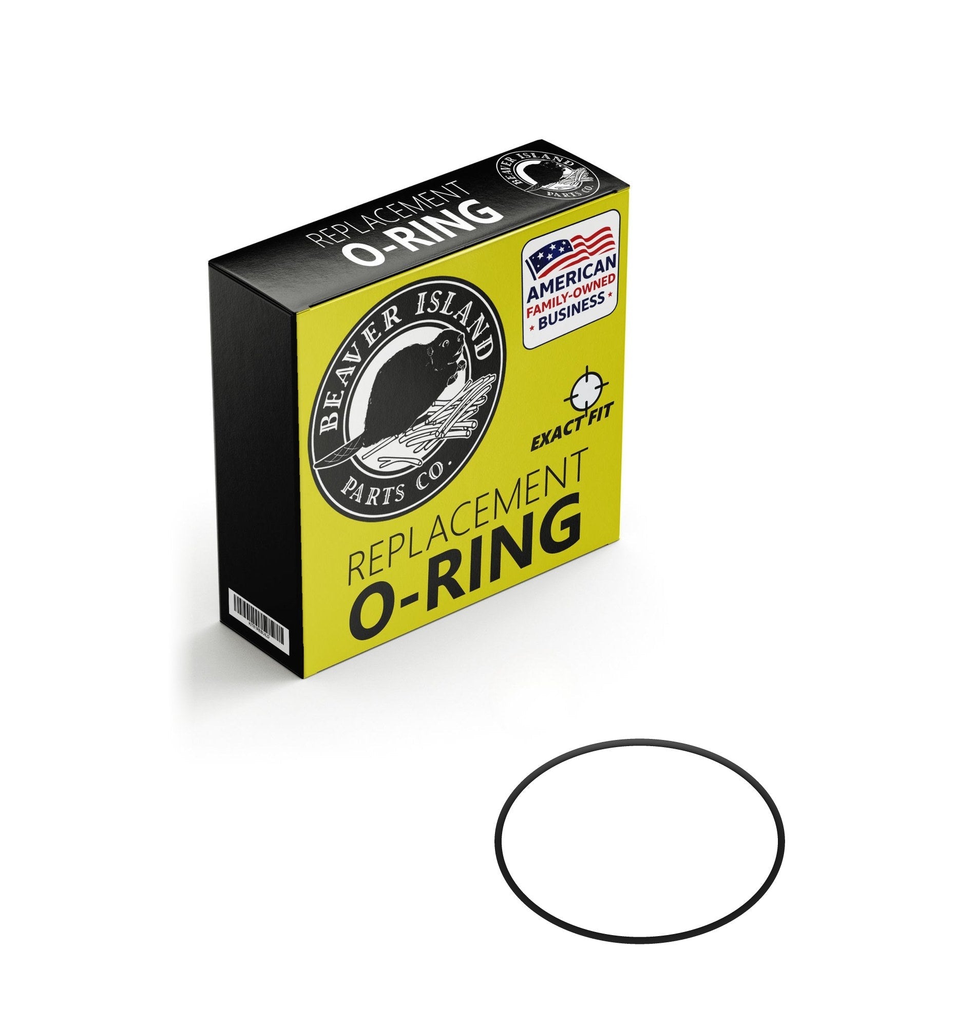 ISO 3601 B1000 FKM Fluorocarbon Metric O-Ring, 70A Durometer, 100mm ID x 2.65mm CS (3.937" x 0.104", 105.3mm OD) - Preci