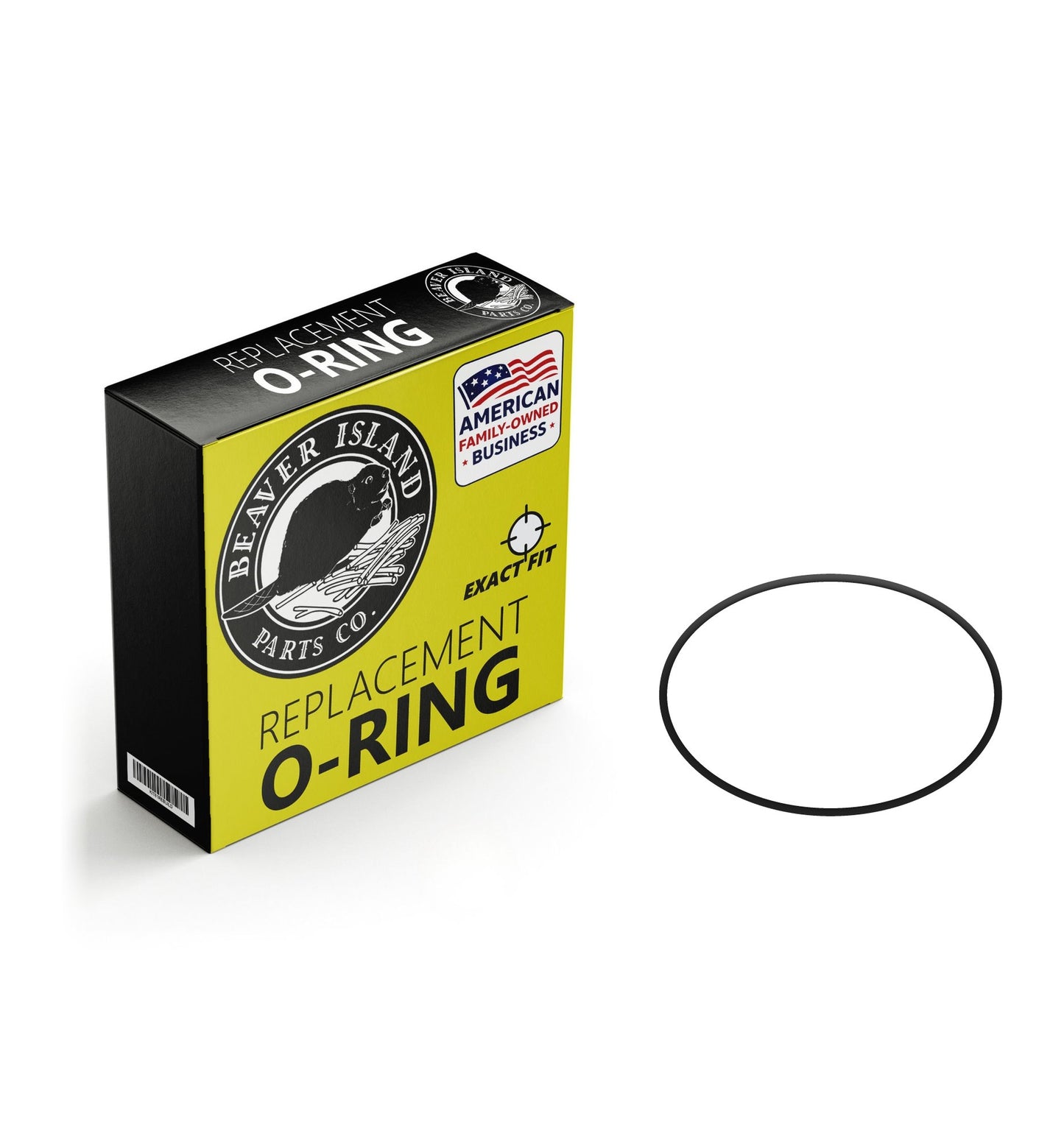 Beaver Island 0153-0015-1000 Fits March O-Ring - FKM Fluorocarbon Direct-Fit Replacement Sealing Ring, Precision-Molded