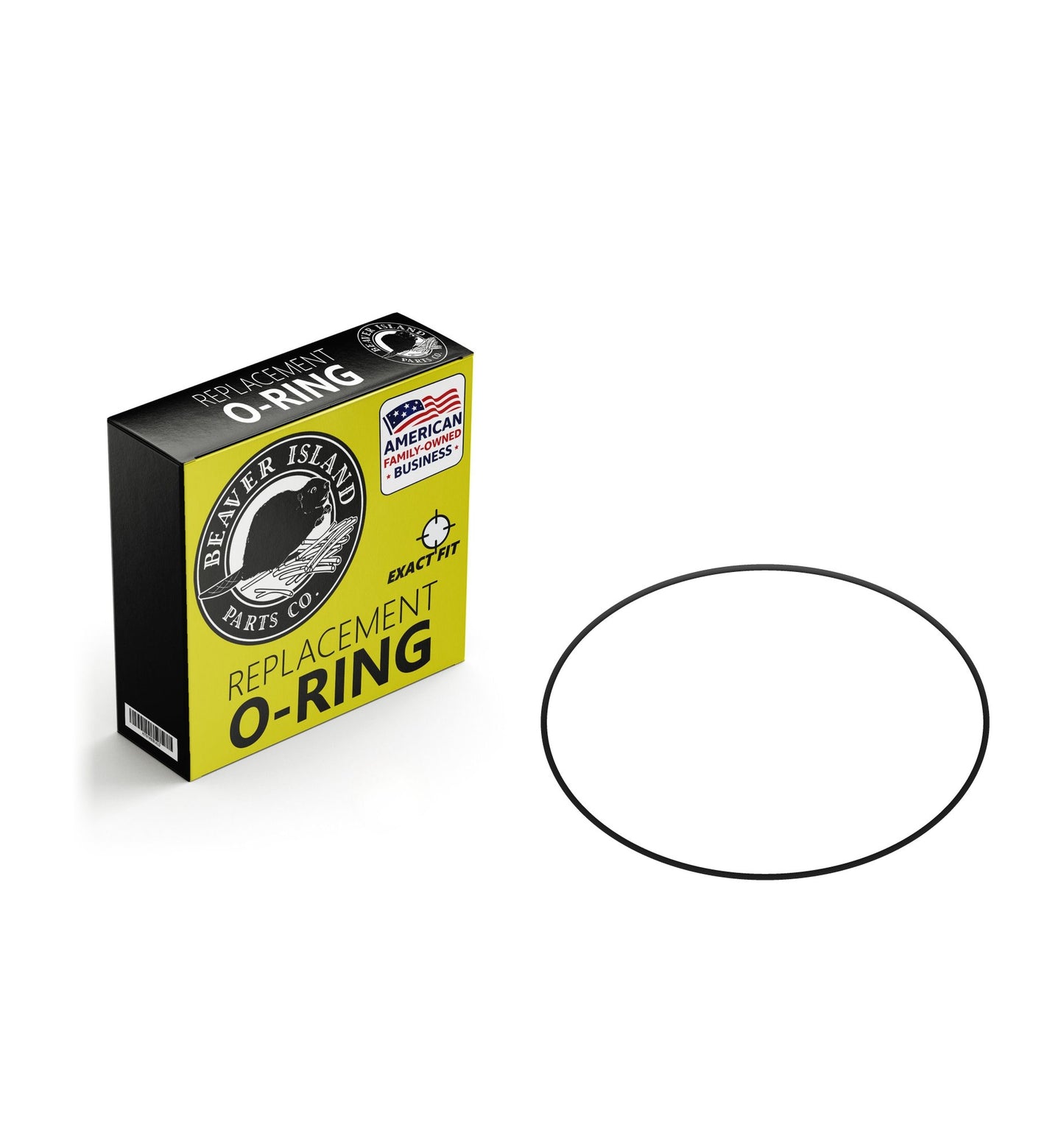 Beaver Island 9X-7725 O-Ring - Buna-N Nitrile (90A) Replacement Sealing Ring, Cross-Reference for Pumps, Valves & Tools