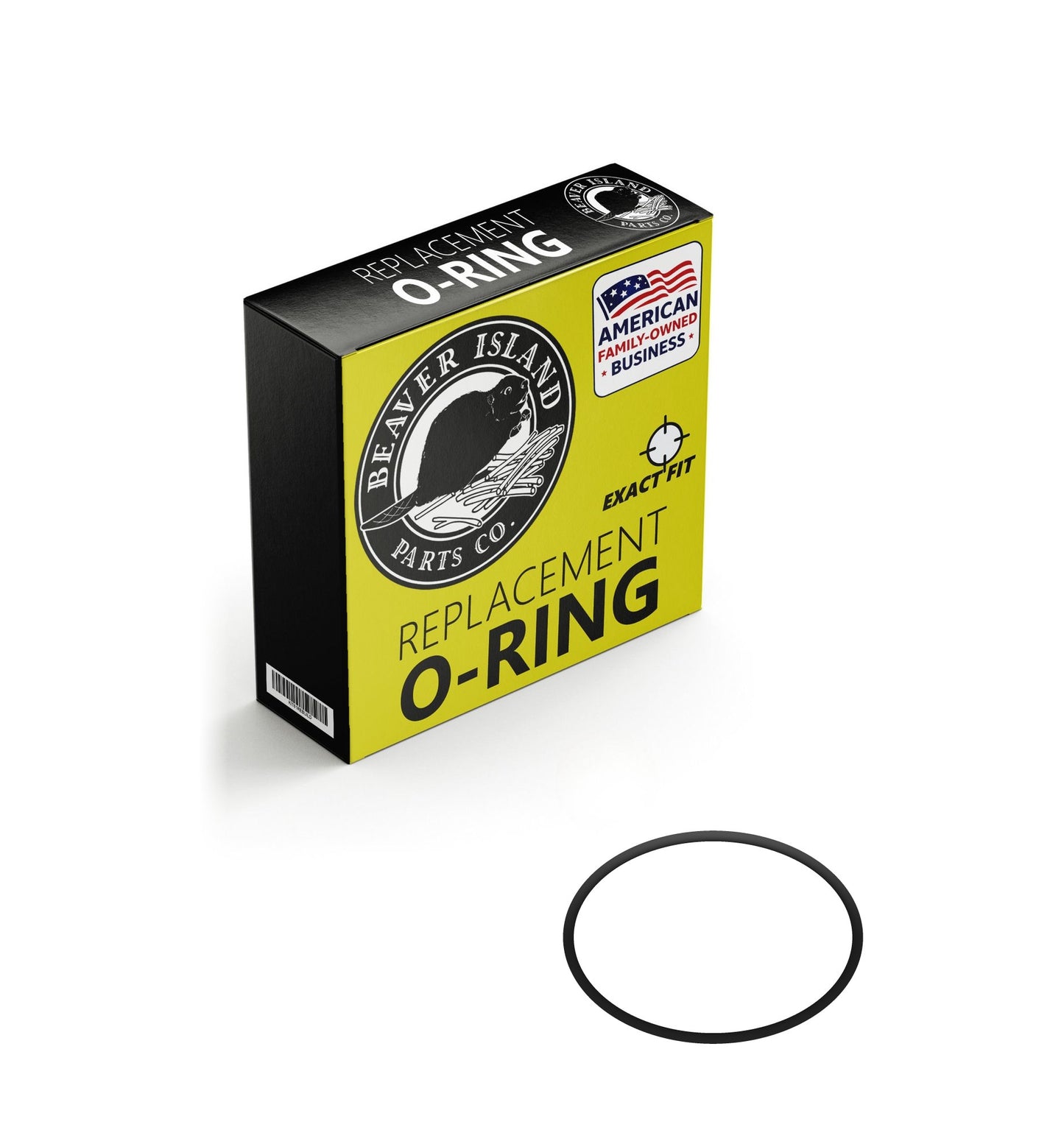 Beaver Island 7RW20345 Fits DAB Pump O-Ring - Buna-N Nitrile (70A) Direct-Fit Replacement Sealing Ring, Precision-Molded
