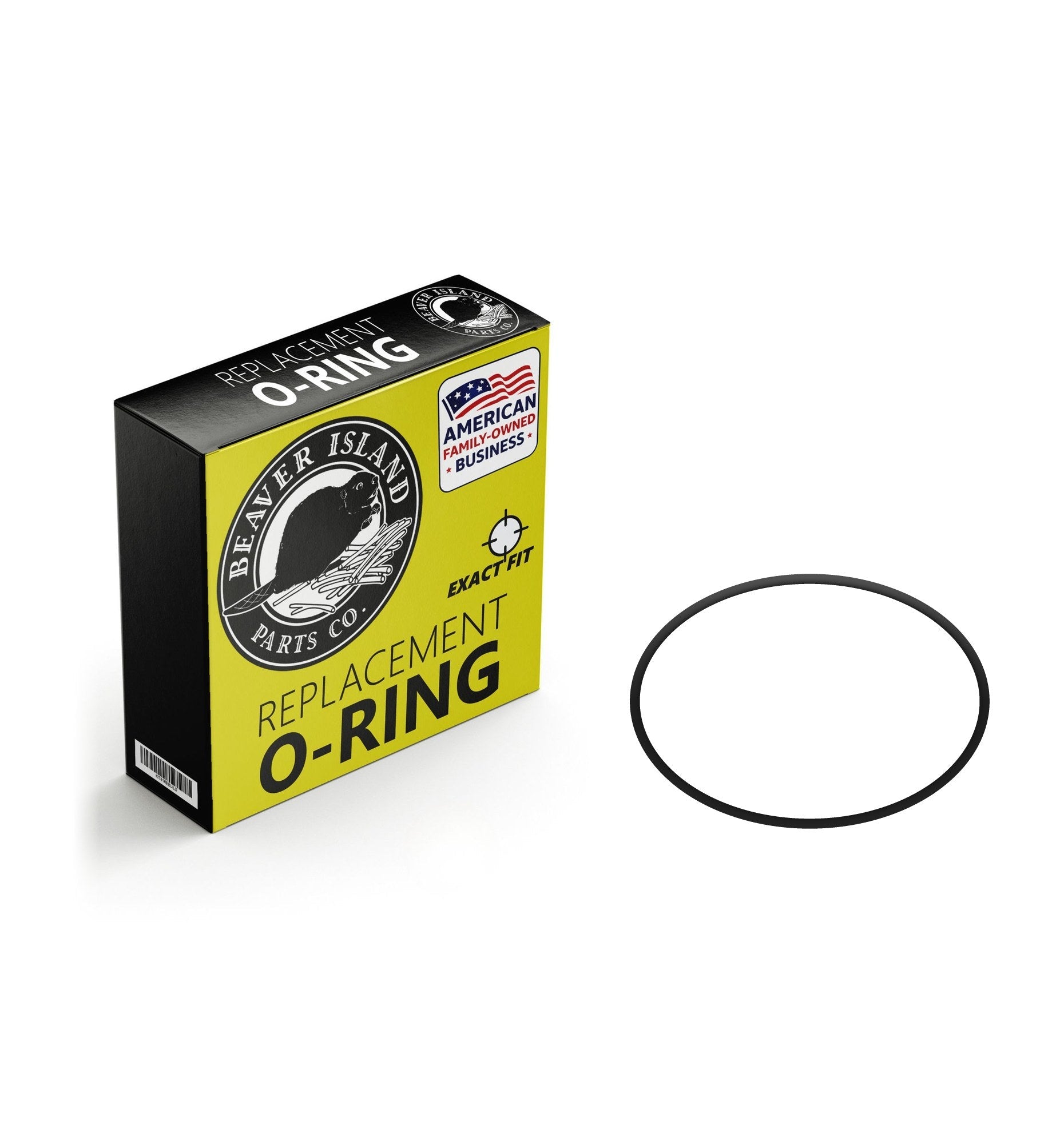 JIS G120 Buna-N Nitrile (70A) Metric O-Ring, 70A Durometer, 119.4mm ID x 3.1mm CS (4.701" x 0.122", 125.6mm OD) - Precis
