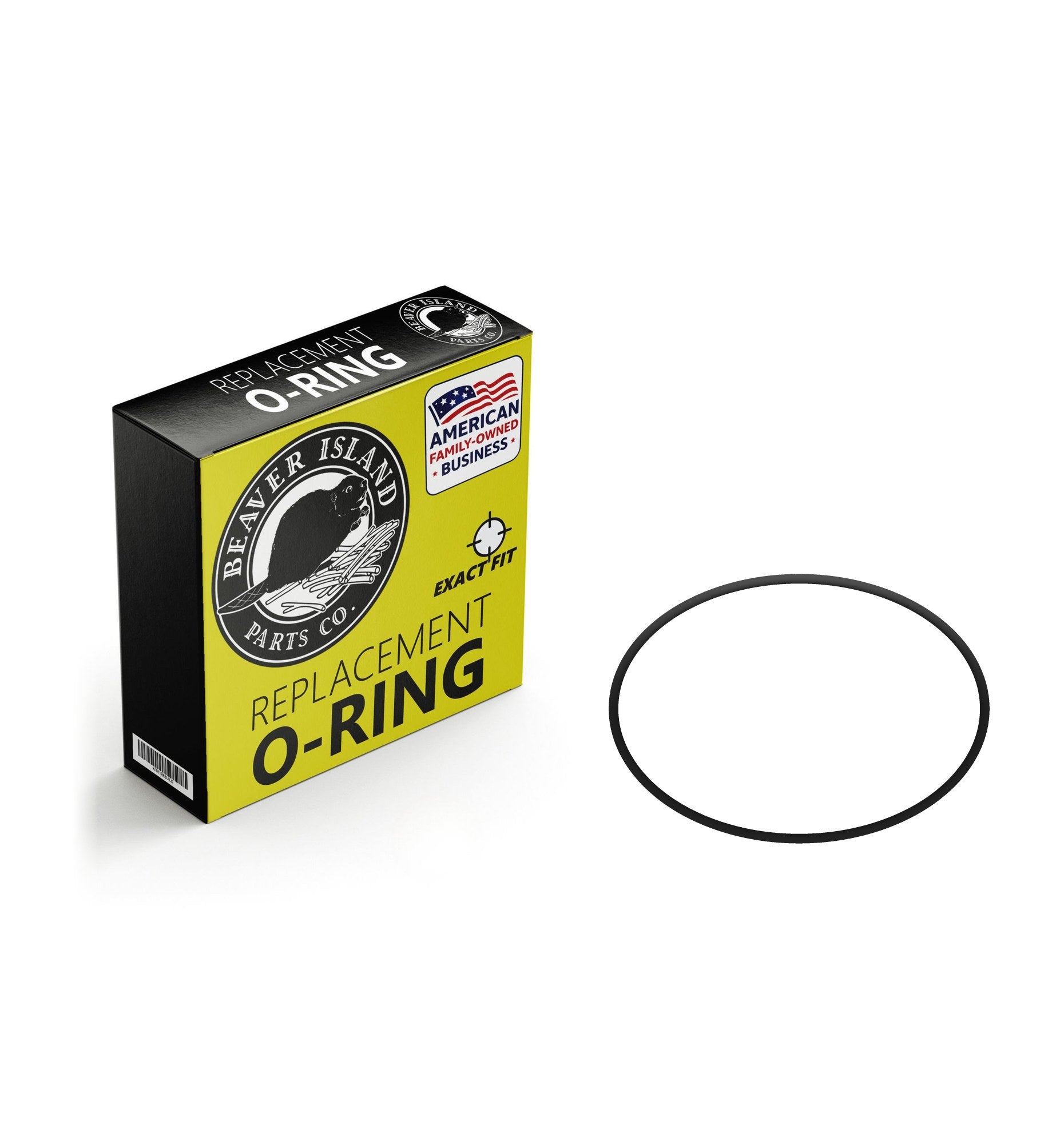 Beaver Island 10252 Fits Commercial Intertech (Parker) Hydraulic O-Ring - Buna-N Nitrile (70A) Direct-Fit Replacement Se