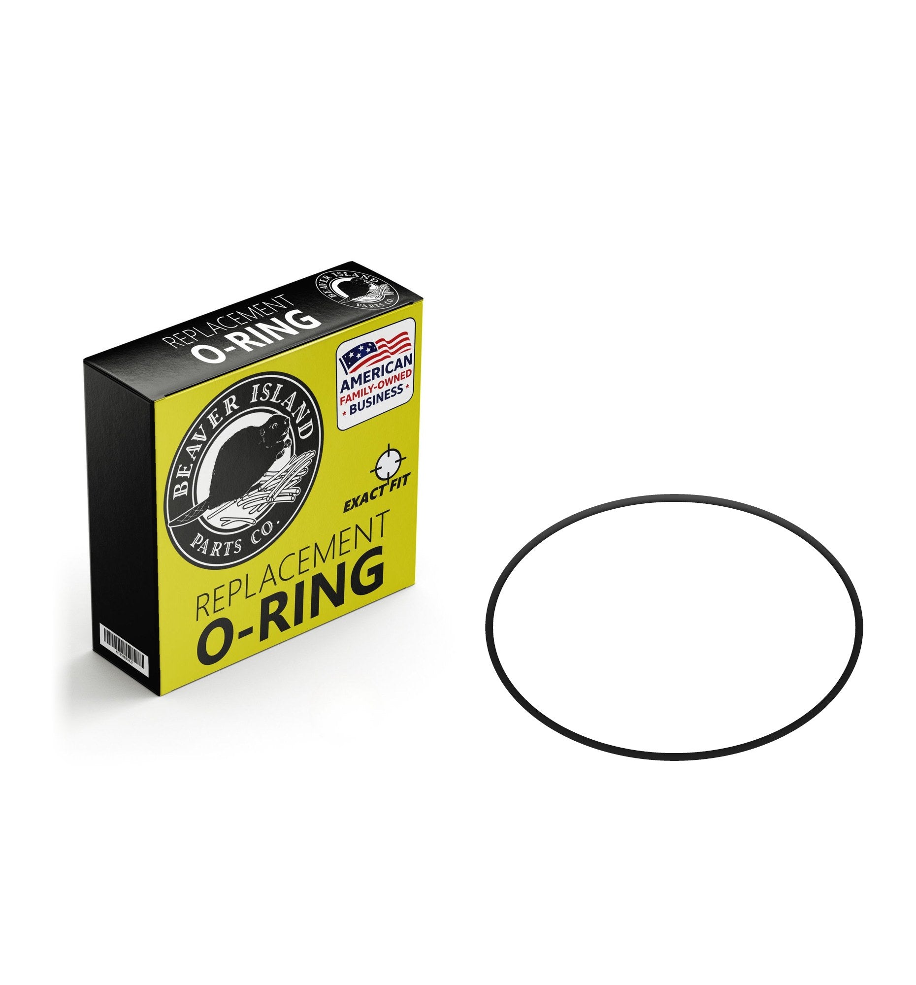 Beaver Island 6V7681 Fits Caterpillar Hydraulic O-Ring - FKM Fluorocarbon Direct-Fit Replacement Sealing Ring, Precision
