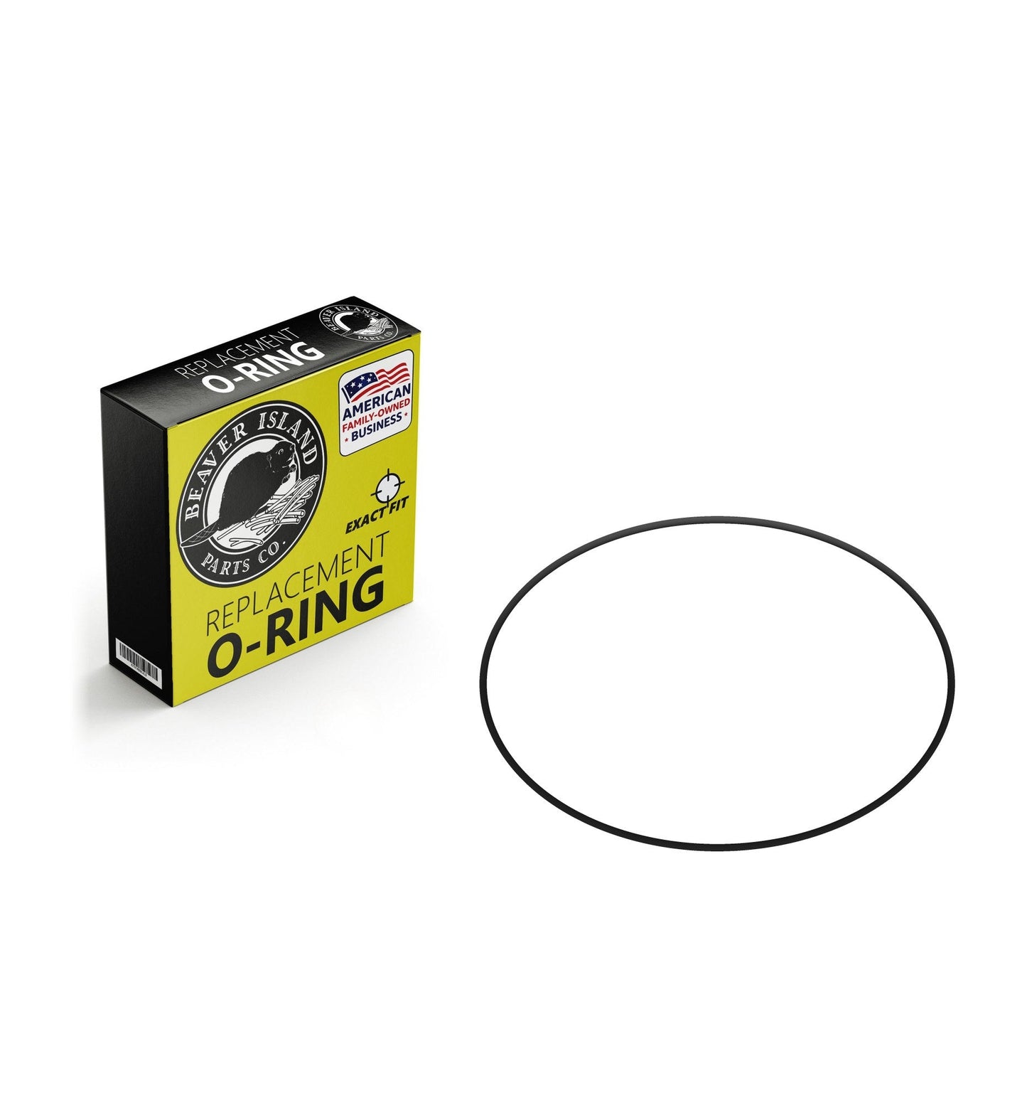 ISO 3601 C2240 FKM Fluorocarbon Metric O-Ring, 70A Durometer, 224mm ID x 3.55mm CS (8.819" x 0.140", 231.1mm OD) - Preci