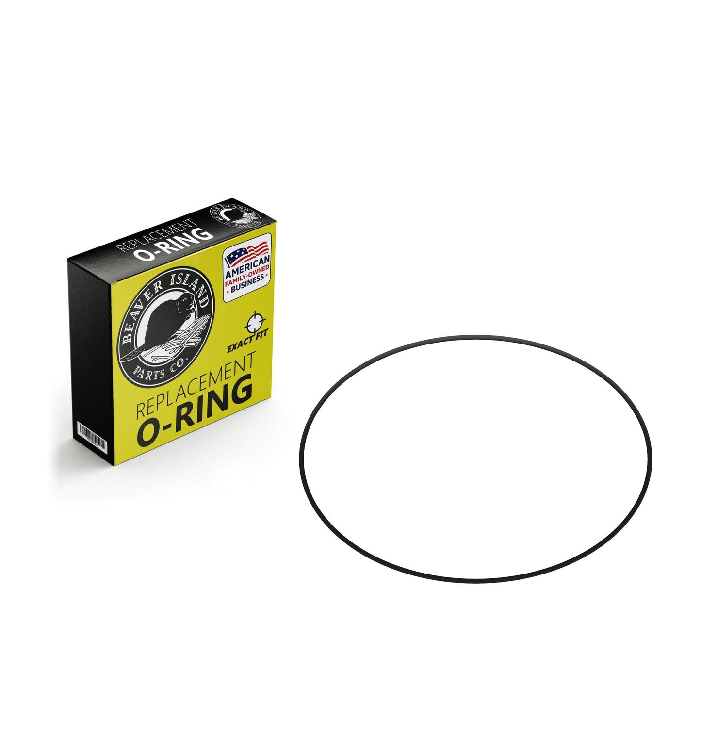 ISO 3601 C2580 FKM Fluorocarbon Metric O-Ring, 70A Durometer, 258mm ID x 3.55mm CS (10.158" x 0.140", 265.1mm OD) - Prec