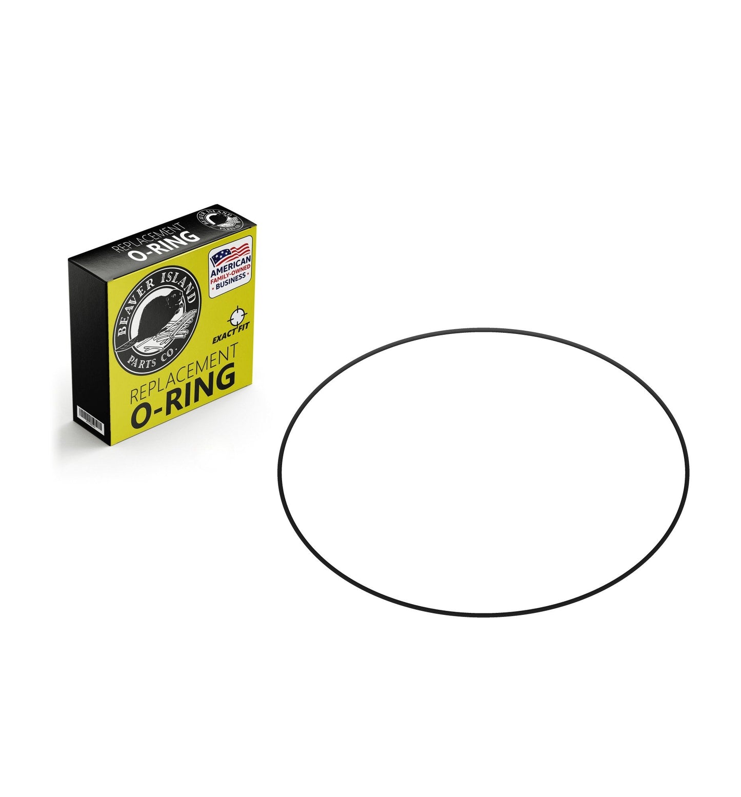 ISO 3601 C3350 FKM Fluorocarbon Metric O-Ring, 70A Durometer, 335mm ID x 3.55mm CS (13.189" x 0.140", 342.1mm OD) - Prec