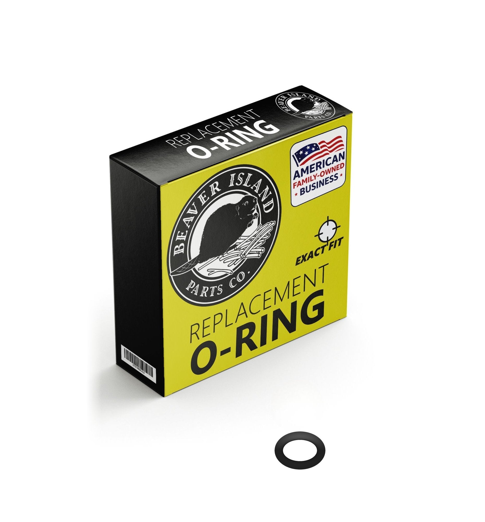 AS568-316 Buna-N Nitrile (70A) O-Ring, 70A Durometer, 7/8" ID x 3/16" CS (0.850" x 0.210" Actual, 1.270" OD) - Precision