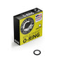 AS568-320 FKM Fluorocarbon O-Ring, 70A Durometer, 1 1/8" ID x 3/16" CS (1.100" x 0.210" Actual, 1.520" OD) - Precision-M