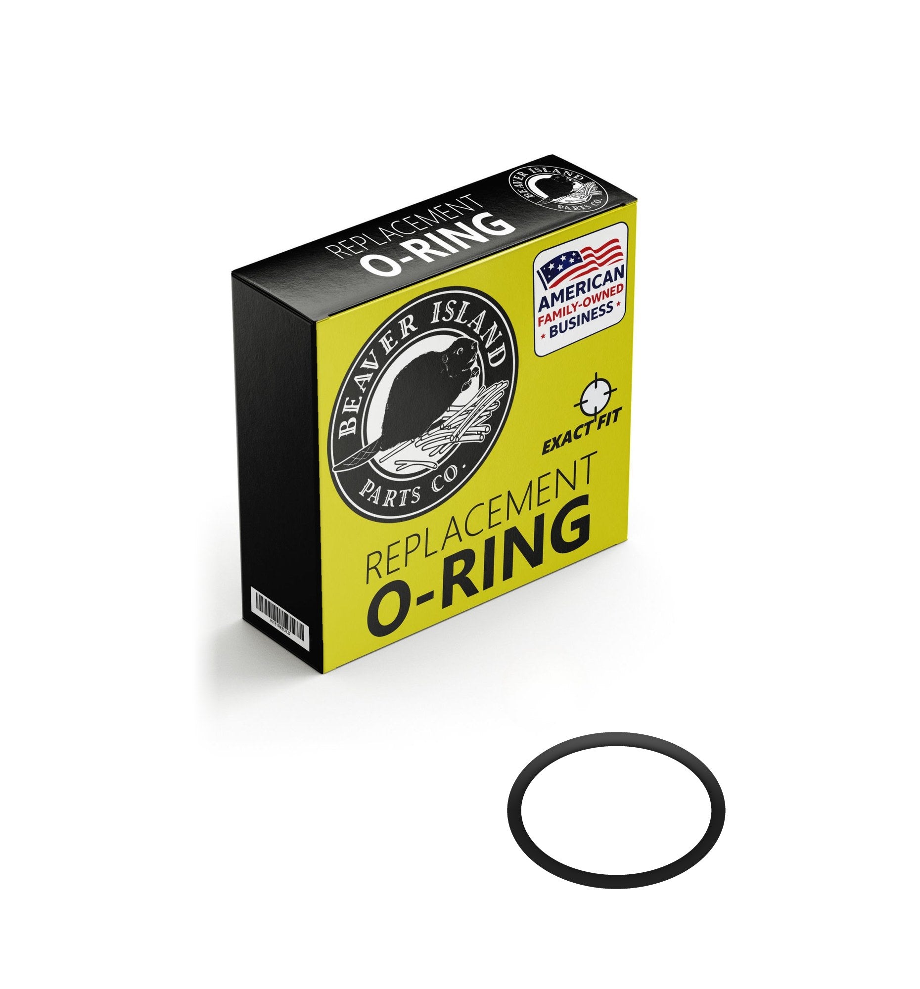 Beaver Island A4444R Fits John Deere Hydraulic O-Ring - Buna-N Nitrile (70A) Direct-Fit Replacement Sealing Ring, Precis