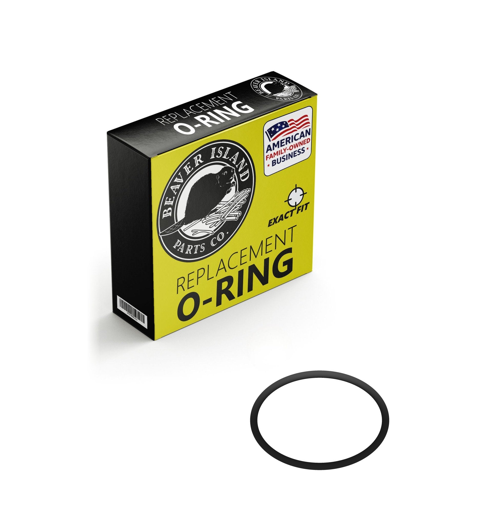 Beaver Island 44244 Fits Volvo Hydraulic O-Ring - Buna-N Nitrile (70A) Direct-Fit Replacement Sealing Ring, Precision-Mo