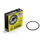 BS 4518 0993-57 FKM Fluorocarbon Metric O-Ring, 70A Durometer, 99.3mm ID x 5.7mm CS (3.909" x 0.224", 110.7mm OD) - Prec