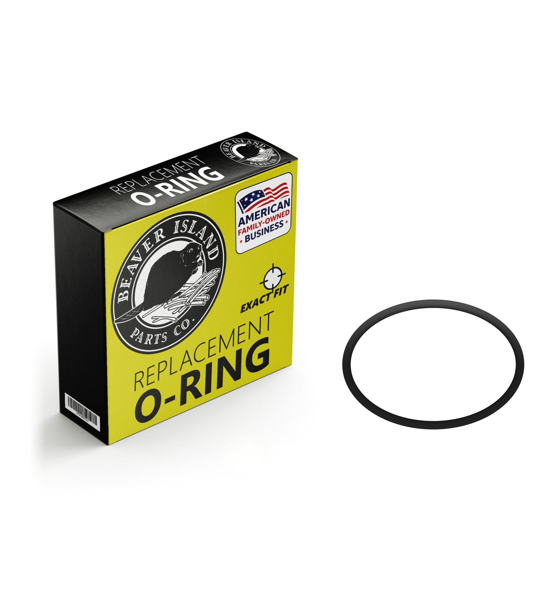 Beaver Island 10346 Fits Commercial Intertech (Parker) Hydraulic O-Ring - Buna-N Nitrile (70A) Direct-Fit Replacement Se