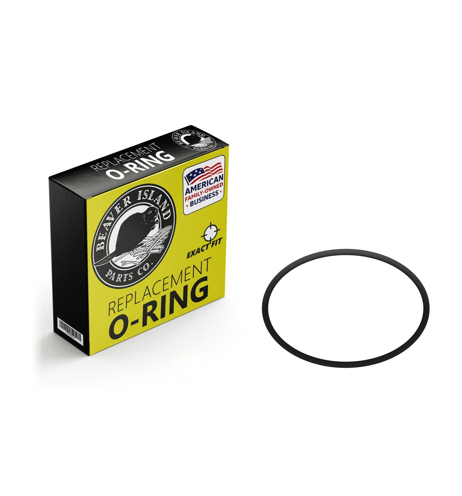 JIS P132 FKM Fluorocarbon Metric O-Ring, 70A Durometer, 131.6mm ID x 5.7mm CS (5.181" x 0.224", 143mm OD) - Precision-Mo