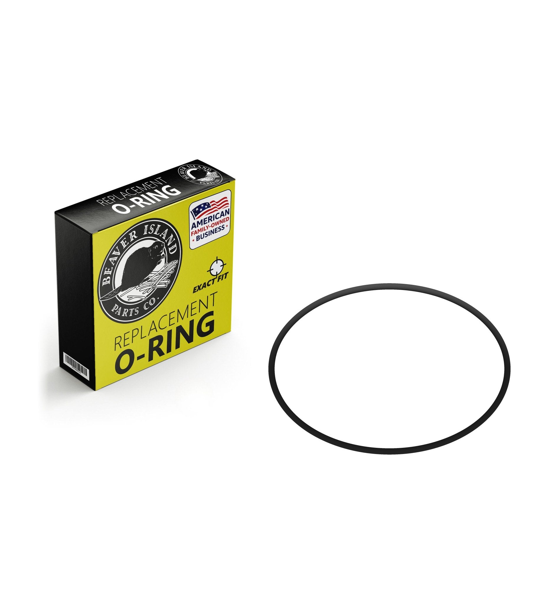 Beaver Island 10368 Fits Commercial Intertech (Parker) Hydraulic O-Ring - Buna-N Nitrile (70A) Direct-Fit Replacement Se