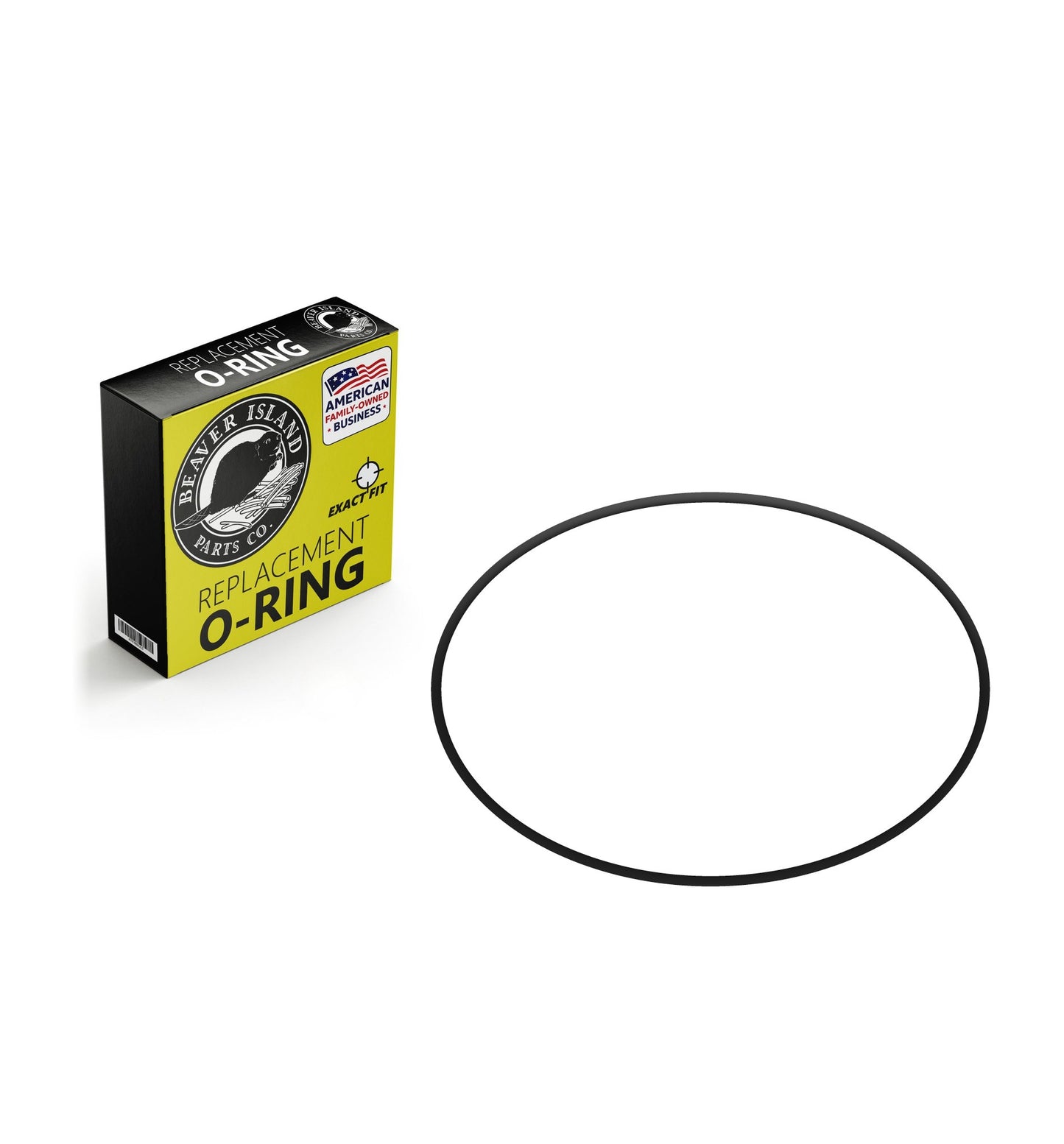 Beaver Island 320184 Fits Ebara Pump O-Ring - FKM Fluorocarbon Direct-Fit Replacement Sealing Ring, Precision-Molded