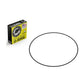 BS 4518 3793-57 FKM Fluorocarbon Metric O-Ring, 70A Durometer, 379.3mm ID x 5.7mm CS (14.933" x 0.224", 390.7mm OD) - Pr