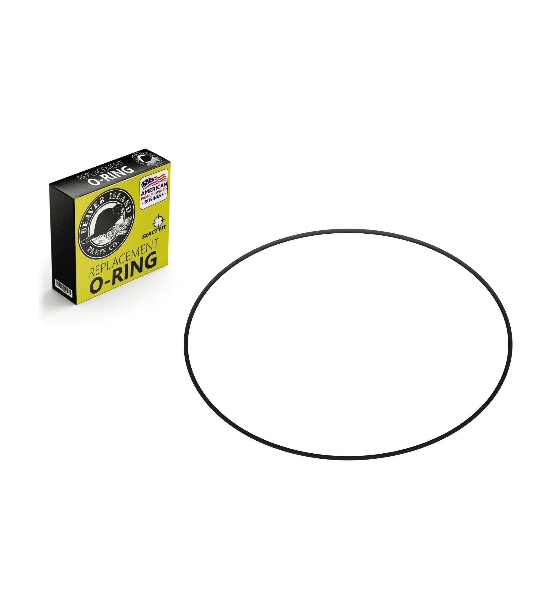 Beaver Island 5M6200 Fits Caterpillar Hydraulic O-Ring - Buna-N Nitrile (70A) Direct-Fit Replacement Sealing Ring, Preci