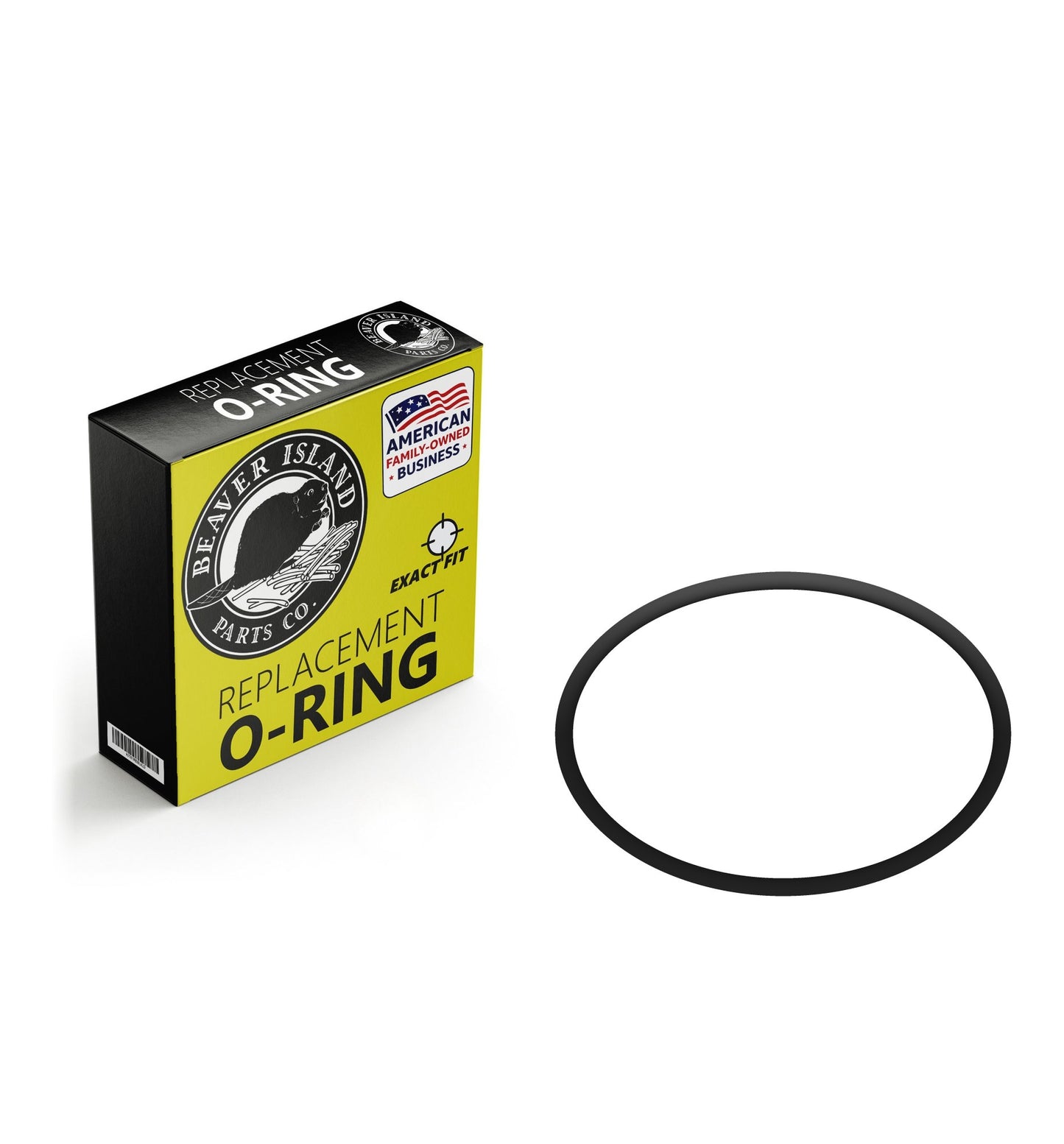 Beaver Island 10439 Fits Commercial Intertech (Parker) Hydraulic O-Ring - Buna-N Nitrile (70A) Direct-Fit Replacement Se