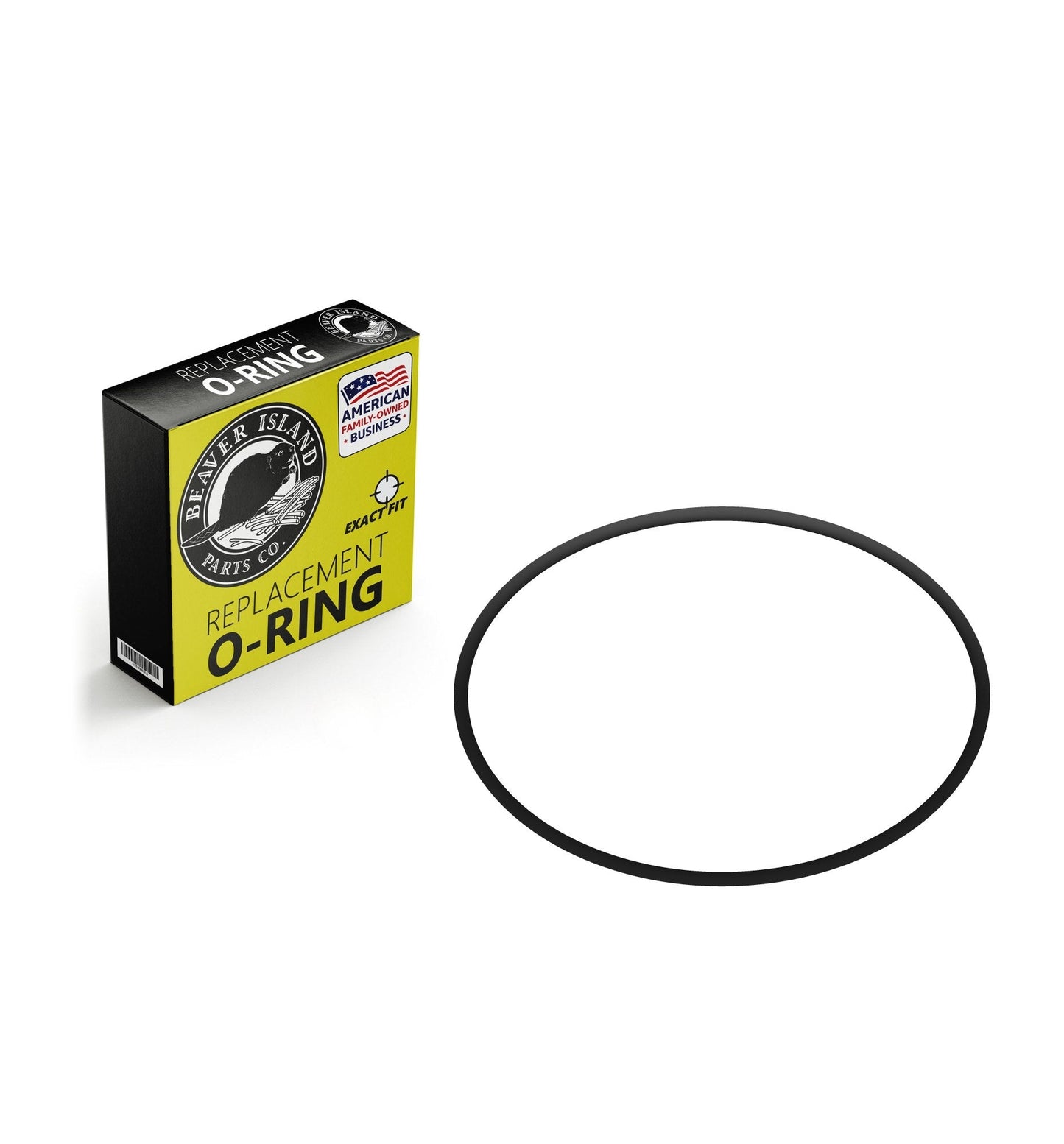 JIS P295 Buna-N Nitrile (90A) Metric O-Ring, 90A Durometer, 294.5mm ID x 8.4mm CS (11.595" x 0.331", 311.3mm OD) - Preci