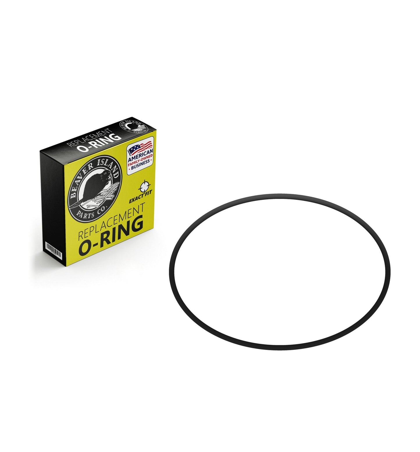 ISO 3601 G3250 FKM Fluorocarbon Metric O-Ring, 70A Durometer, 325mm ID x 7mm CS (12.795" x 0.276", 339mm OD) - Precision