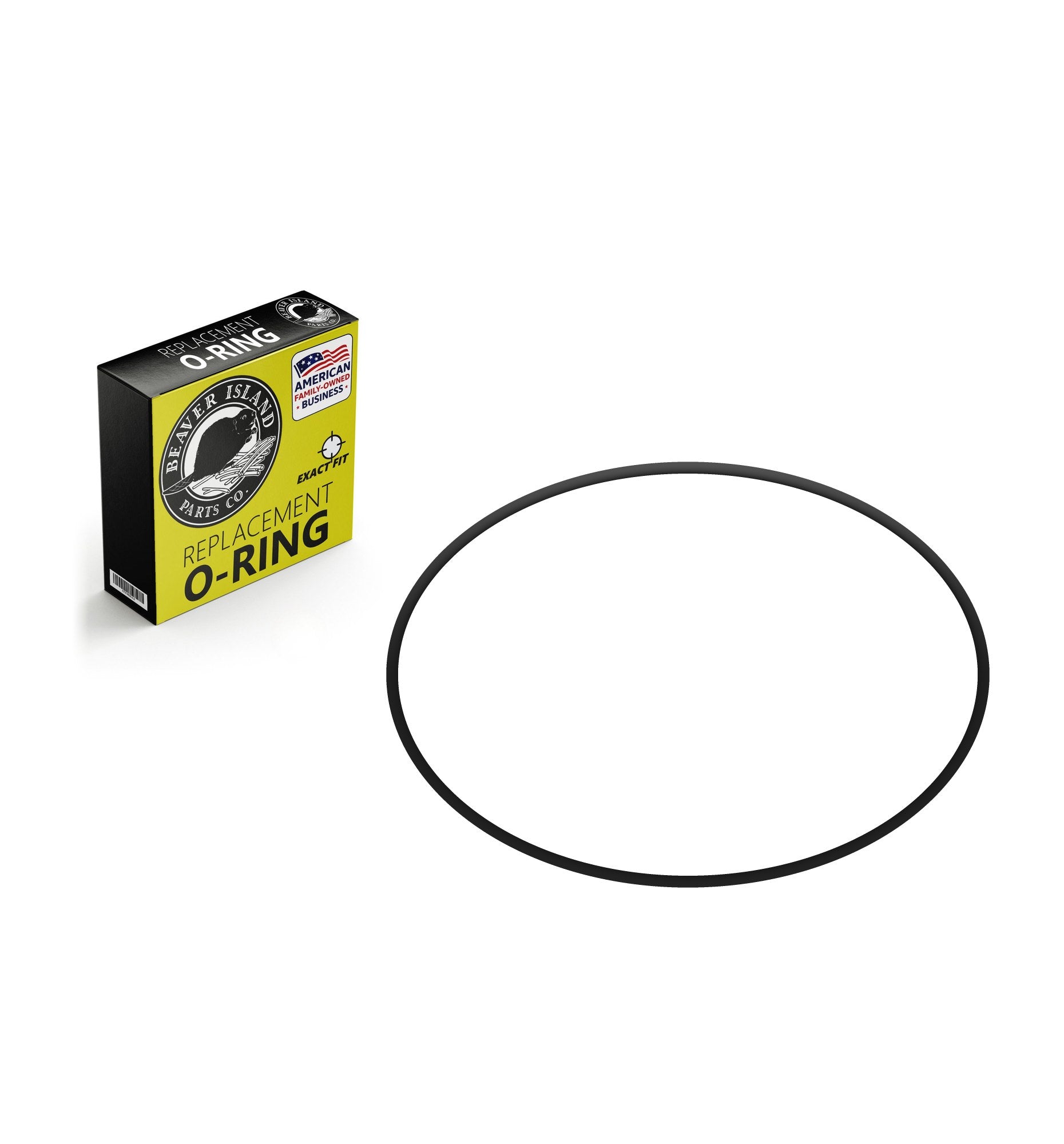 Beaver Island 805-0460 O-Ring - Buna-N Nitrile (70A) Replacement Sealing Ring, Cross-Reference for Pumps, Valves & Tools