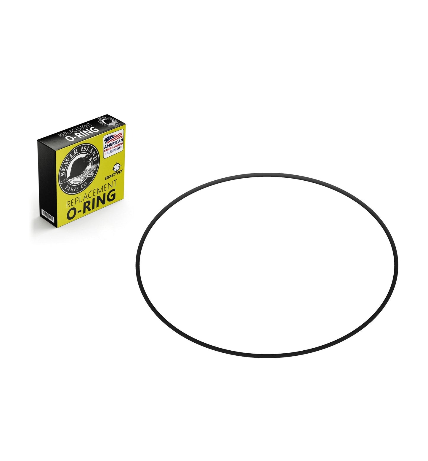 ISO 3601 G5000 Buna-N Nitrile (70A) Metric O-Ring, 70A Durometer, 500mm ID x 7mm CS (19.685" x 0.276", 514mm OD) - Preci