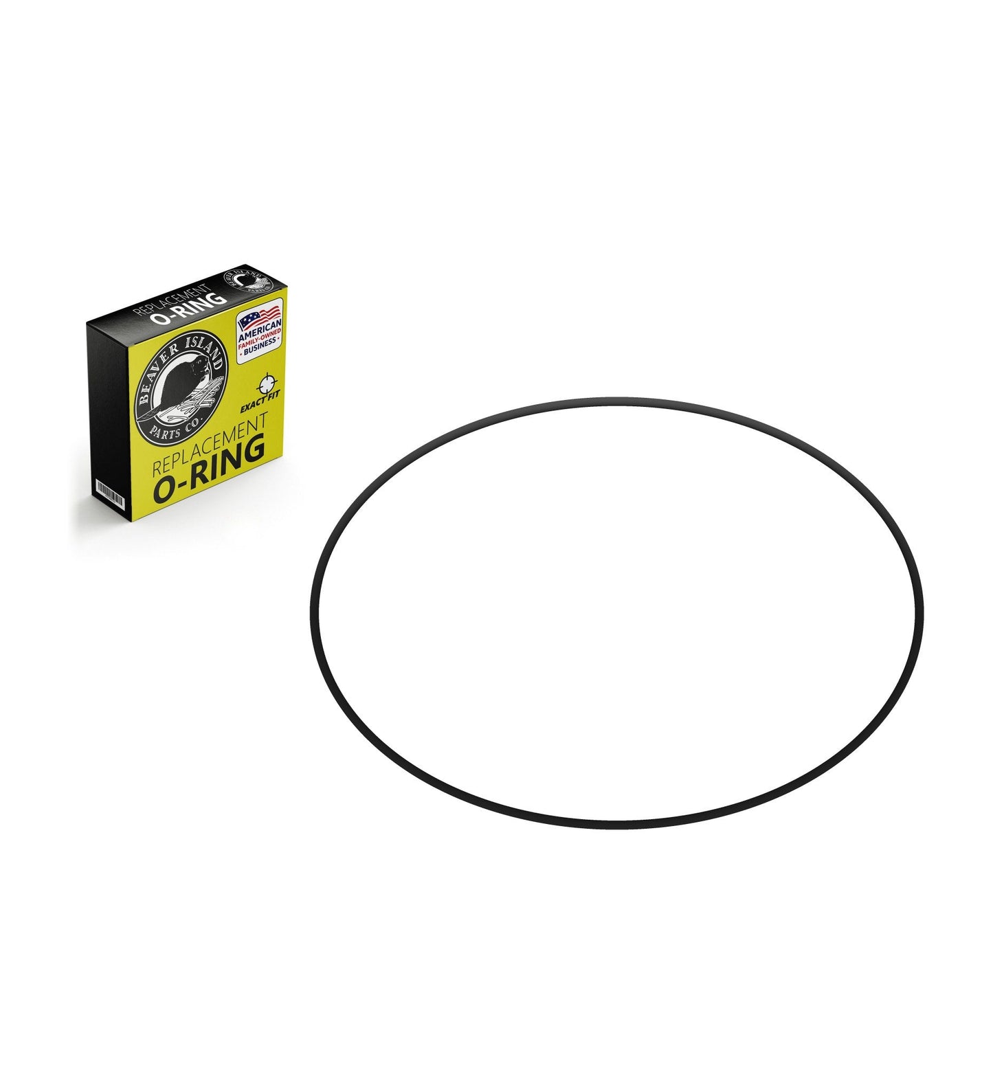 ISO 3601 G5150 FKM Fluorocarbon Metric O-Ring, 70A Durometer, 515mm ID x 7mm CS (20.276" x 0.276", 529mm OD) - Precision