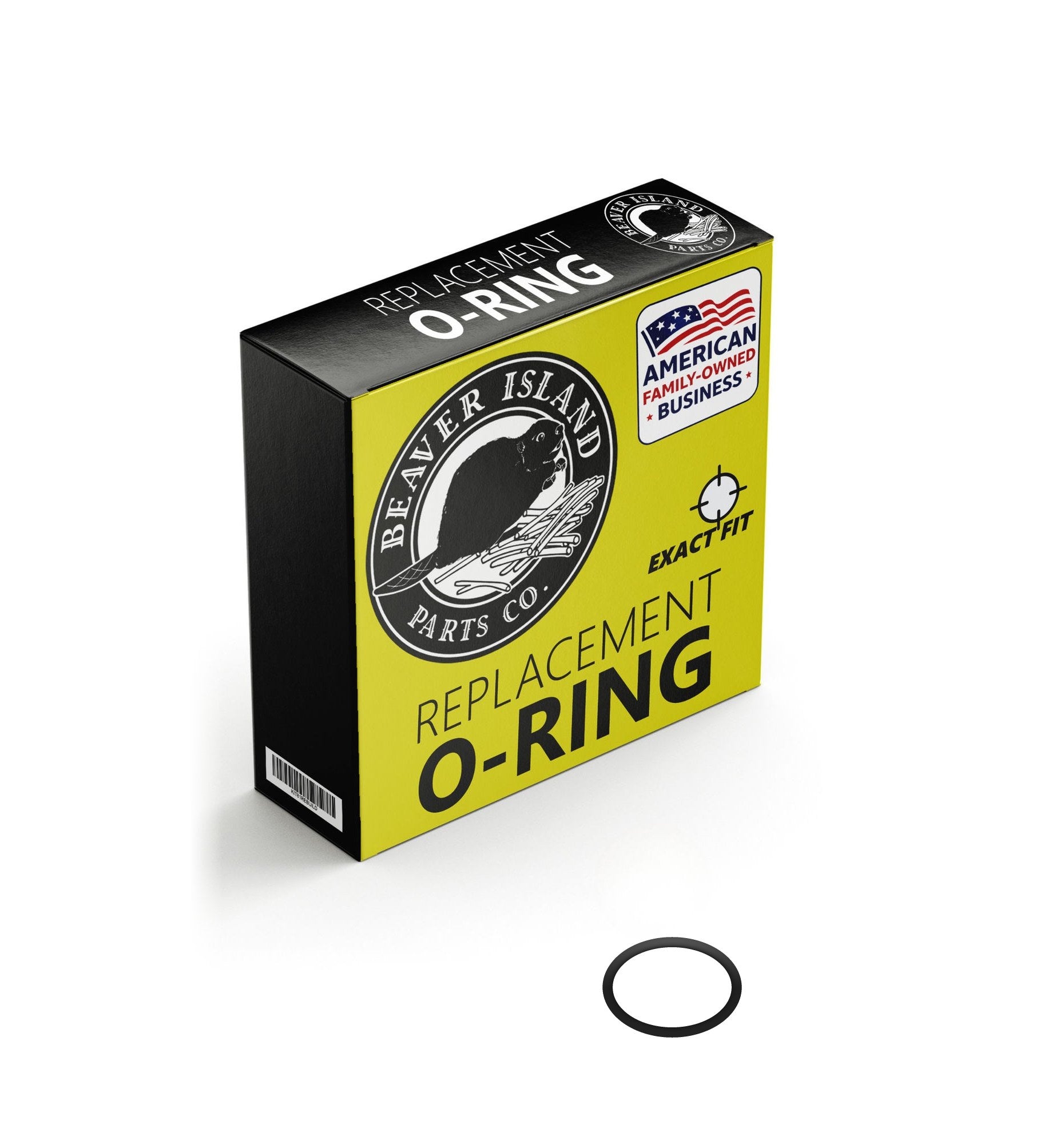 Beaver Island 320249 Fits Ebara Pump O-Ring - FKM Fluorocarbon Direct-Fit Replacement Sealing Ring, Precision-Molded