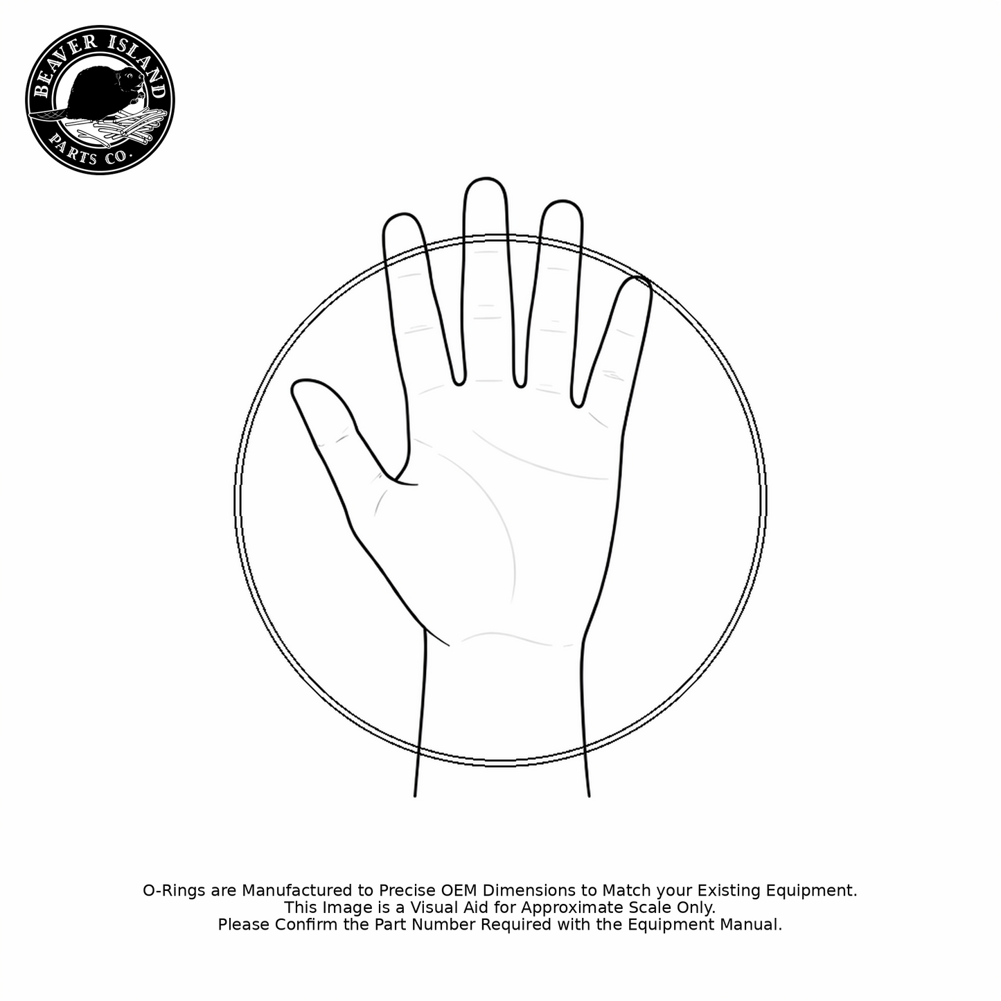 ISO 3601 B2300 Buna-N Nitrile (90A) Metric O-Ring, 90A Durometer, 230mm ID x 2.65mm CS (9.055" x 0.104", 235.3mm OD) - Precision-Molded Replacement Sealing Ring for Pumps, Valves & Fittings