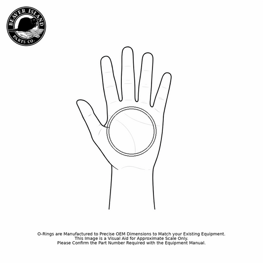 047050 Fits Powers (Watts) Valve O-Ring - Buna-N Nitrile (70A) Direct-Fit Replacement Sealing Ring for plumbing valves and fittings