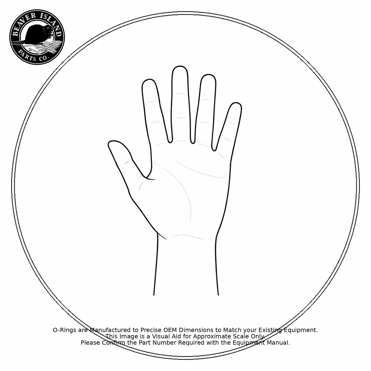 AS568-282 FKM Fluorocarbon O-Ring, 70A Durometer, 16" ID x 1/8" CS (15.955" x 0.139" Actual, 16.233" OD) - Precision-Molded Replacement Sealing Ring for Pumps, Valves, Filters, Gearboxes & Hydraulics