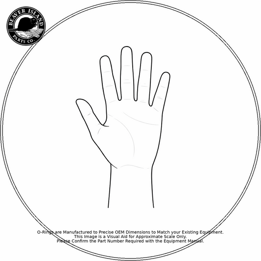 4S-5924 Fits Caterpillar Hydraulic O-Ring - Buna-N Nitrile (90A) Direct-Fit Replacement Sealing Ring for hydraulic cylinders and heavy equipment