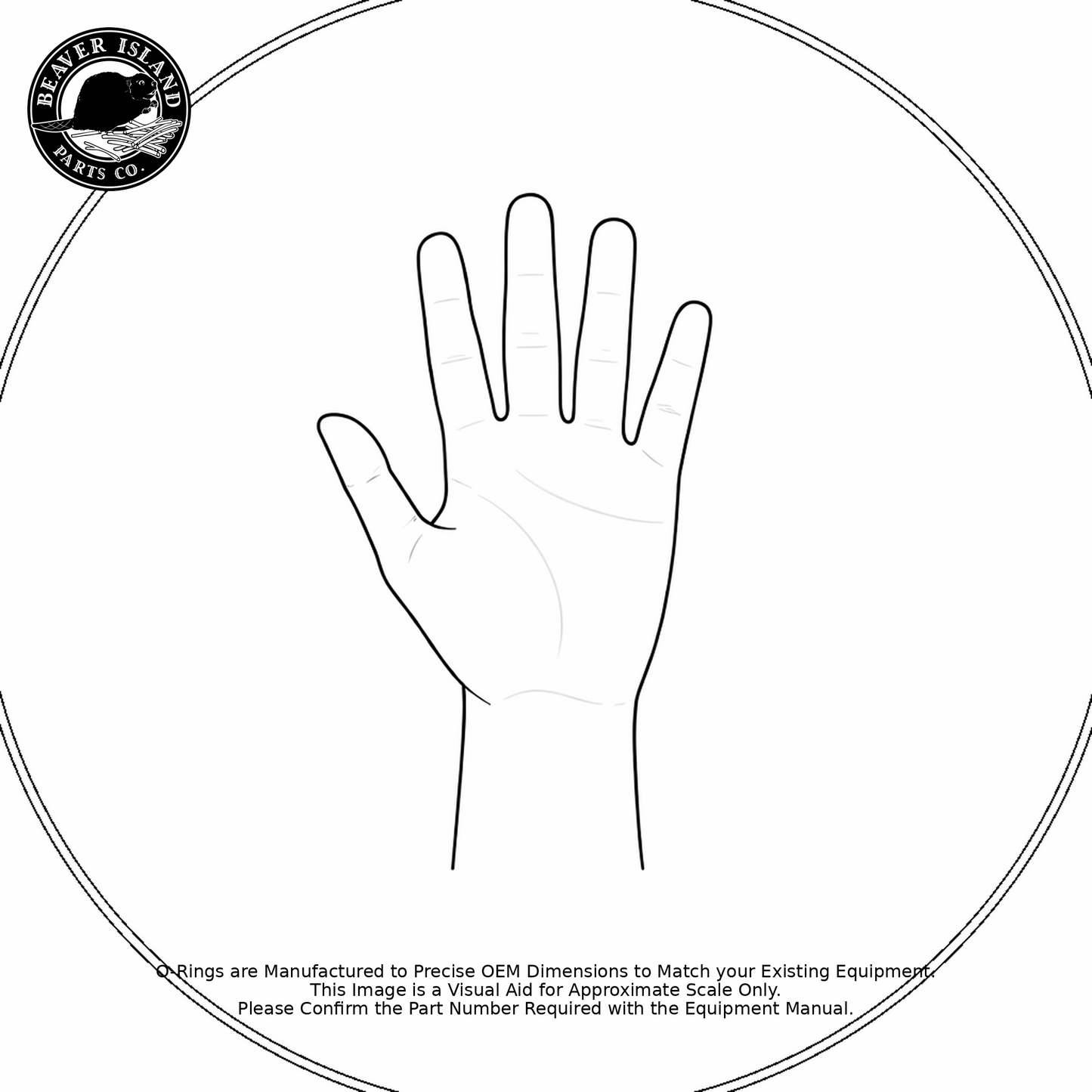 AS568-284 Buna-N Nitrile (70A) O-Ring, 70A Durometer, 18" ID x 1/8" CS (17.955" x 0.139" Actual, 18.233" OD) - Precision-Molded Replacement Sealing Ring for Pumps, Valves, Filters, Gearboxes & Hydraulics
