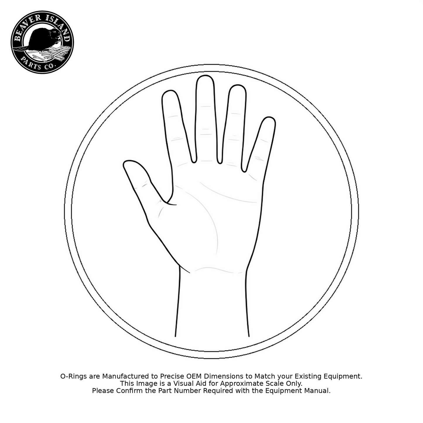 JIS P295 Buna-N Nitrile (70A) Metric O-Ring, 70A Durometer, 294.5mm ID x 8.4mm CS (11.595" x 0.331", 311.3mm OD) - Precision-Molded Replacement Sealing Ring for Pumps, Valves & Fittings