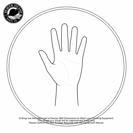 8F-9960 Hydraulic O-Ring - Buna-N Nitrile (90A) Replacement Sealing Ring, Direct Cross-Reference for hydraulic cylinders and heavy equipment
