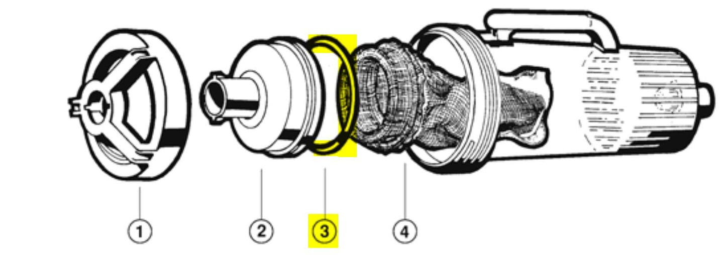 Replacement for Hayward W434 W-430 Leaf Canister O-Ring