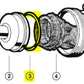 Replacement for Hayward AXW542 Leaf Canister O-Ring for W530/W560