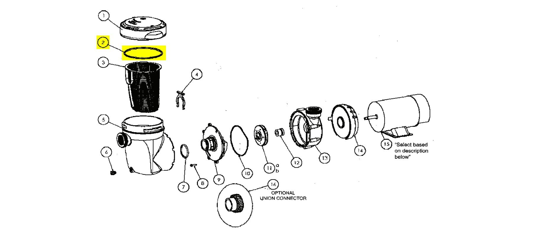 Replacement for Hayward SPX5500H PowerFlo Matrix Strainer Cover O-Ring