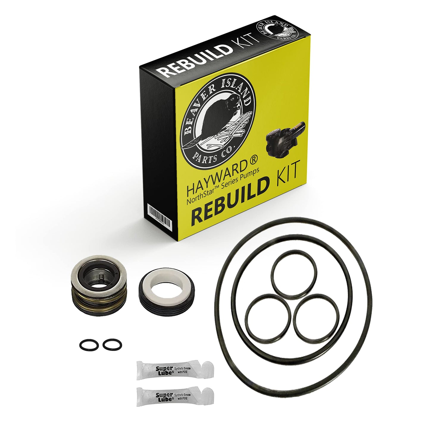 Replacement for Hayward Northstar (Prior 2003) Pump O-Ring Seal Gasket Repair Rebuild Kit