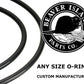 Custom Size O-Ring Spliced & Vulcanized