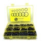 Hydraulic O-Ring Kit BOSS ORB Fittings 245 Pieces (12 Common Sizes) SAE 900 Series Buna-N 90 Durometer